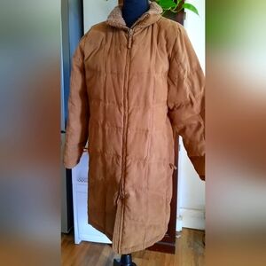 LL BEAN down Puffer Jacket. Size L Petite